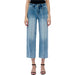 * Bayeas High Rise Wide Leg Ankle Jean - FINAL SALE WOMEN - Clothing - Jeans Bayeas