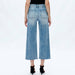 * Bayeas High Rise Wide Leg Ankle Jean - FINAL SALE WOMEN - Clothing - Jeans Bayeas