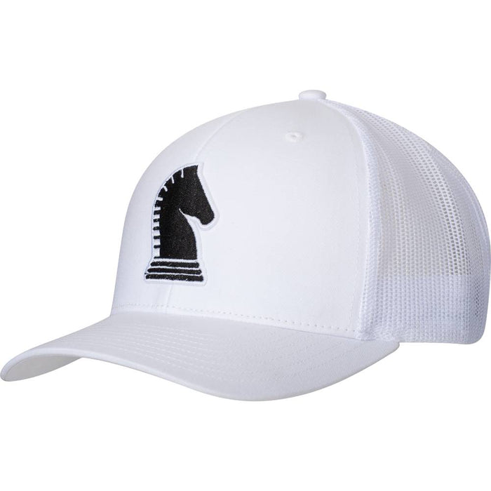 Classic Equine Cap with 3D Logo HATS - BASEBALL CAPS Classic Equine White