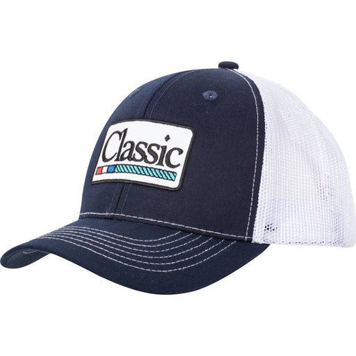 Classic Rope Kids Cap with Embroidered Patch Logo HATS - BASEBALL CAPS Classic Equine Navy/White