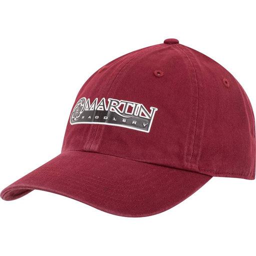 Martin Saddlery Caps with Etched Logo HATS - BASEBALL CAPS Martin Saddlery Cardinal