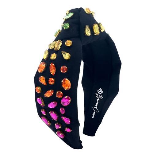 Black Headband w/Rainbow Gradient Crystals WOMEN - Accessories - Hair Accessories Brianna Cannon