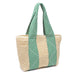 Lorena Straw Beach Tote - Green WOMEN - Accessories - Handbags - Tote Bags Urban Expressions