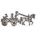 Alfred Martinez Horse & Buggy Sterling Pin WOMEN - Accessories - Jewelry - Pins & Pendants Manitou Gallery Historic