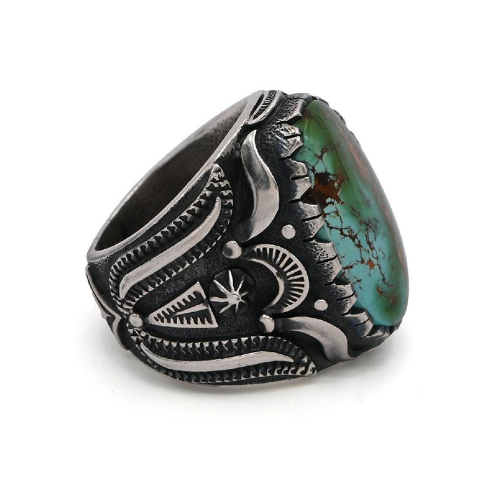 Curtis Pete Royston Turquoise Ring WOMEN - Accessories - Jewelry - Rings Manitou Gallery Historic