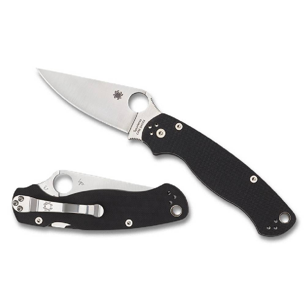 Spyderco Para Military 2 G-10 Plainedge Knives Spyderco