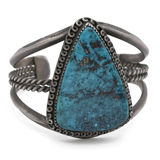 Old Pawn Red Mountain Turquoise Cuff WOMEN - Accessories - Jewelry - Bracelets Manitou Gallery Historic