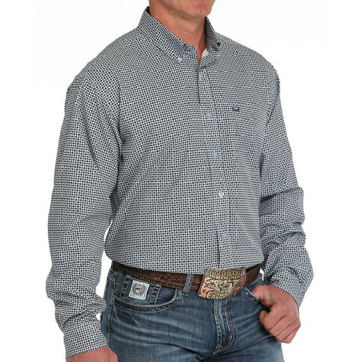 Cinch Men's Arenaflex Geo Print Button Down Shirt MEN - Clothing - Shirts - Long Sleeve Cinch