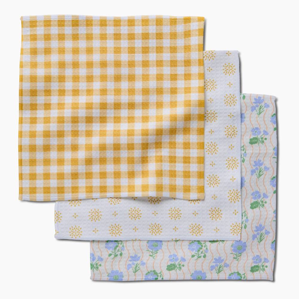 Spring Morning Luxe Washcloth Set HOME & GIFTS - Tabletop + Kitchen - Kitchen Decor Geometry