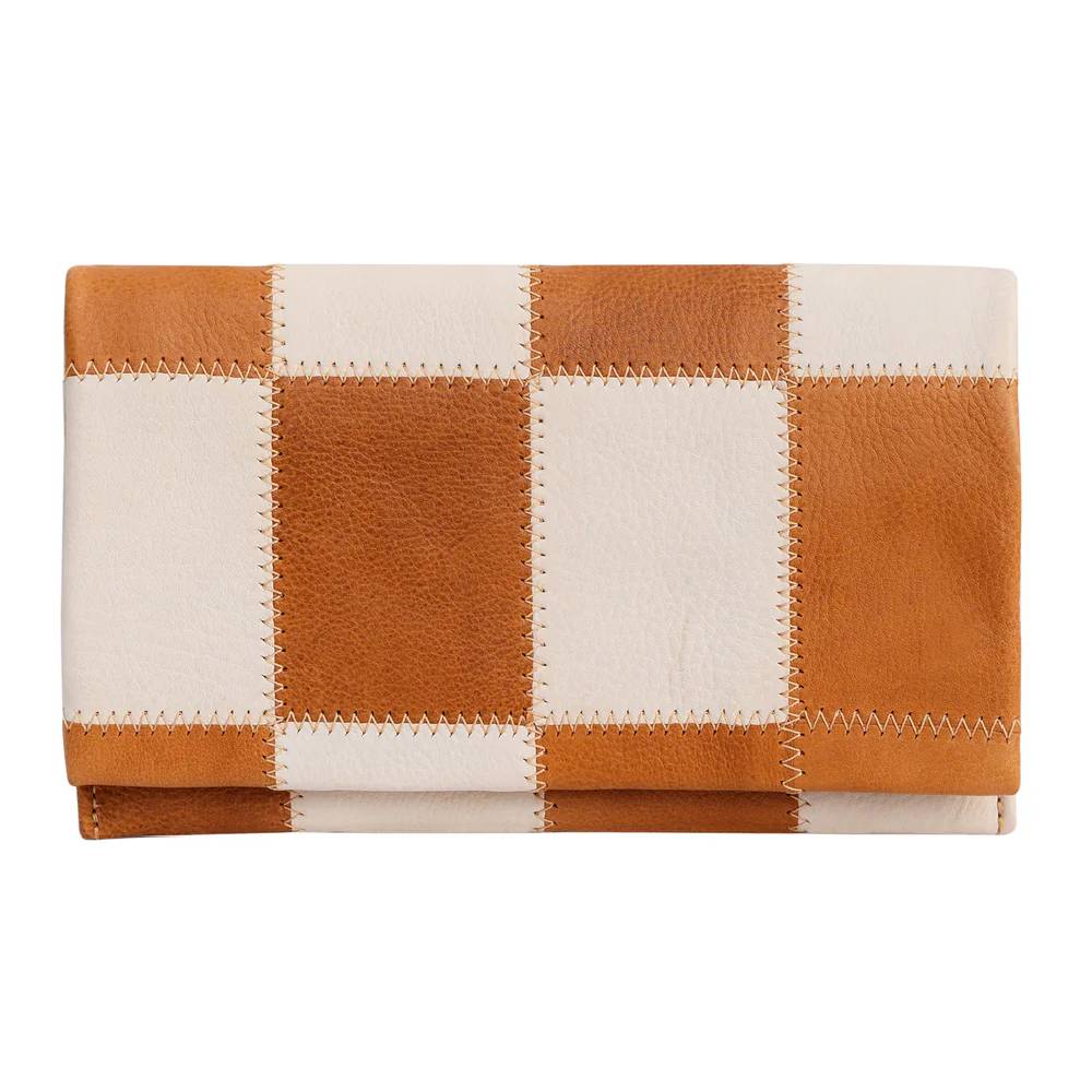Patch Leather Wallet - Oat Patch WOMEN - Accessories - Handbags - Wallets Latico Leathers