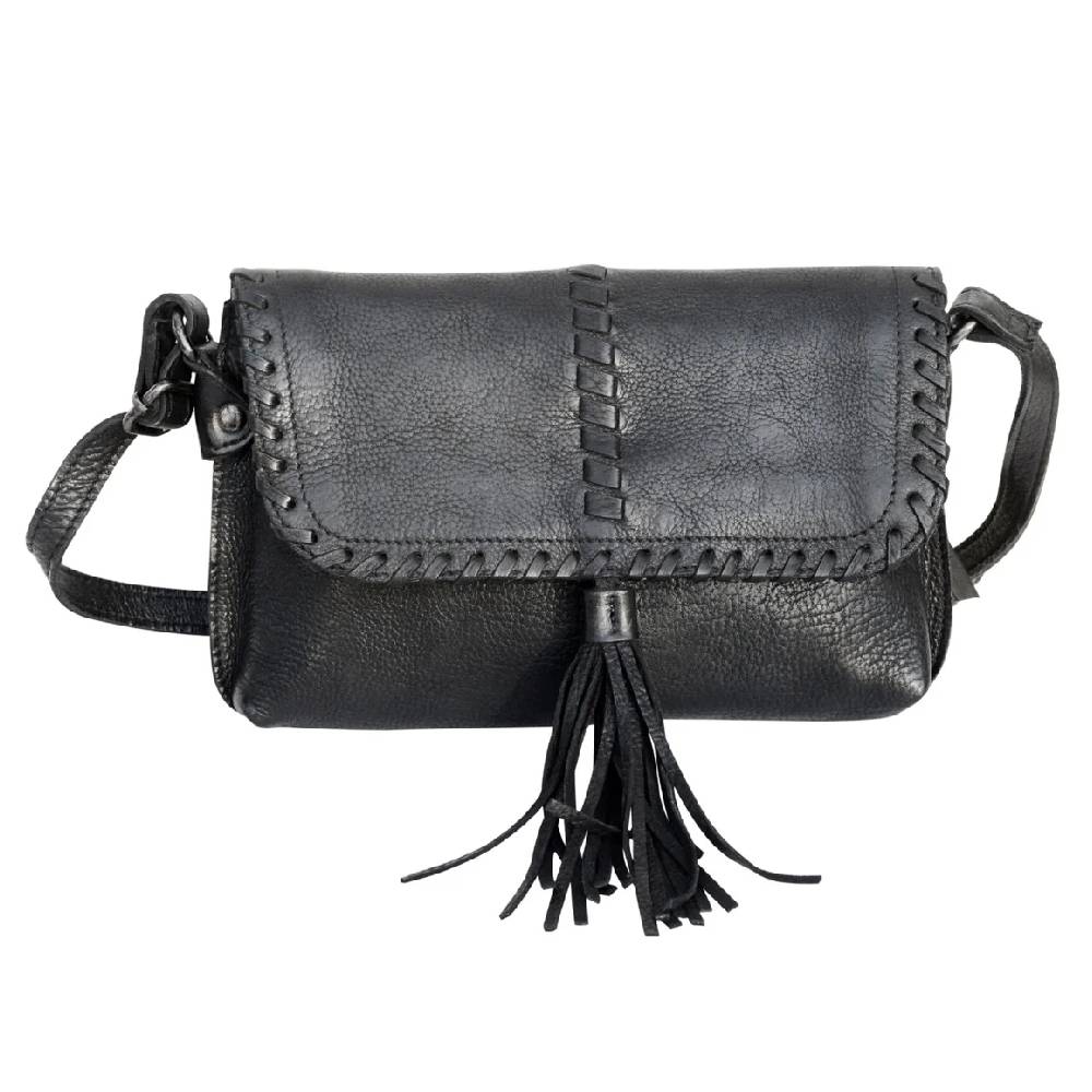 Freya Leather Crossbody Bag - Black WOMEN - Accessories - Handbags - Crossbody bags Latico Leathers