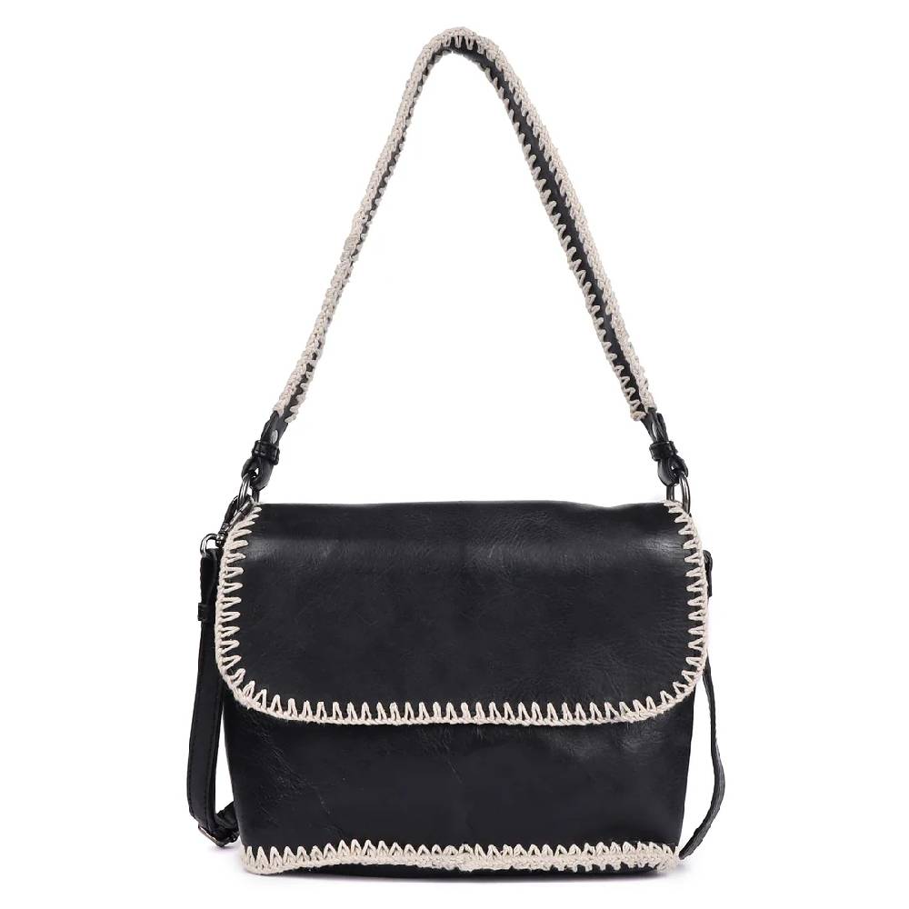 Ambrose Leather Crossbody Bag - Black WOMEN - Accessories - Handbags - Crossbody bags Latico Leathers