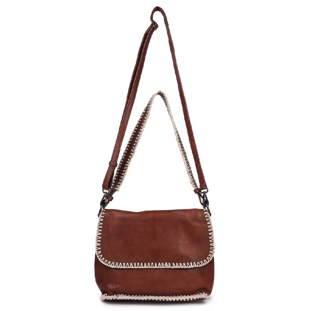 Ambrose Leather Crossbody Bag - Almond WOMEN - Accessories - Handbags - Crossbody bags Latico Leathers