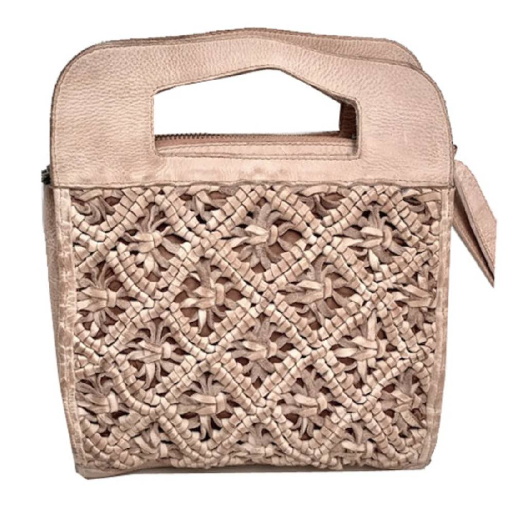 Deja Leather Crossbody Bag - Blush WOMEN - Accessories - Handbags - Crossbody bags Latico Leathers