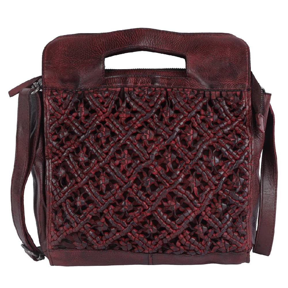Deja Leather Crossbody Bag - Burgundy WOMEN - Accessories - Handbags - Crossbody bags Latico Leathers