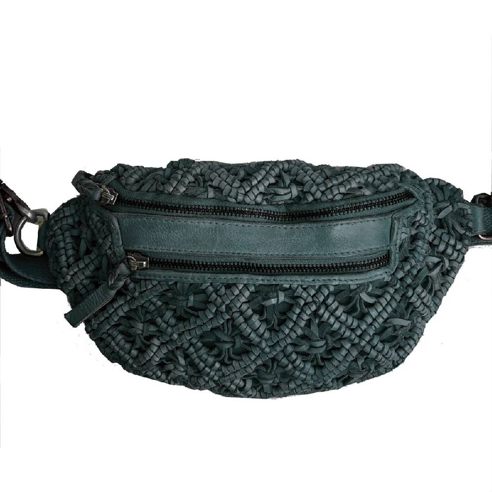 Annie Leather Fanny Pack - Teal ACCESSORIES - Luggage & Travel - Backpacks & Belt Bags Latico Leathers