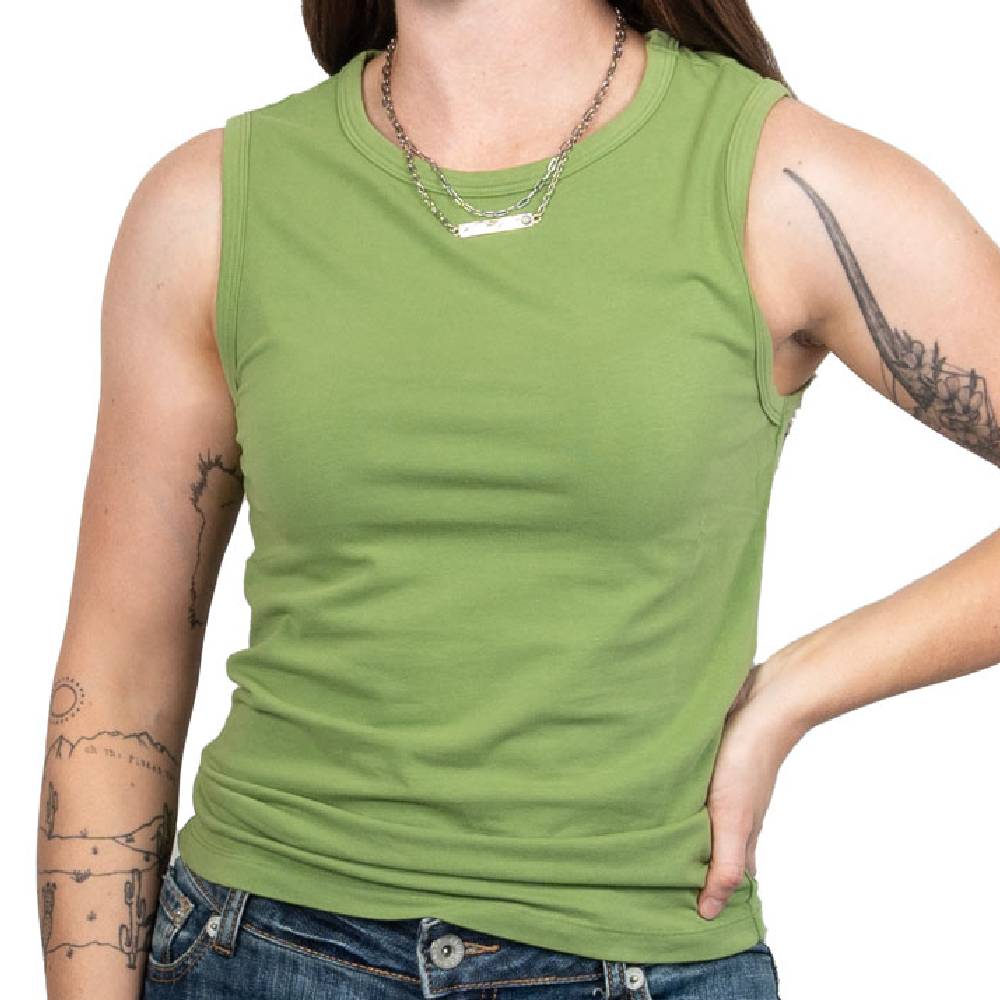 Dylan Everybody Tank Top - Palm WOMEN - Clothing - Tops - Sleeveless Dylan