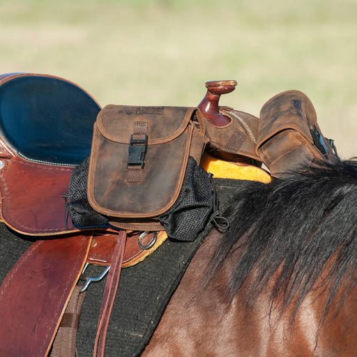 Cashel Small Leather Horn Bag Tack - Saddle Accessories Cashel