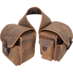 Cashel Medium Leather Rear Saddle Bag
