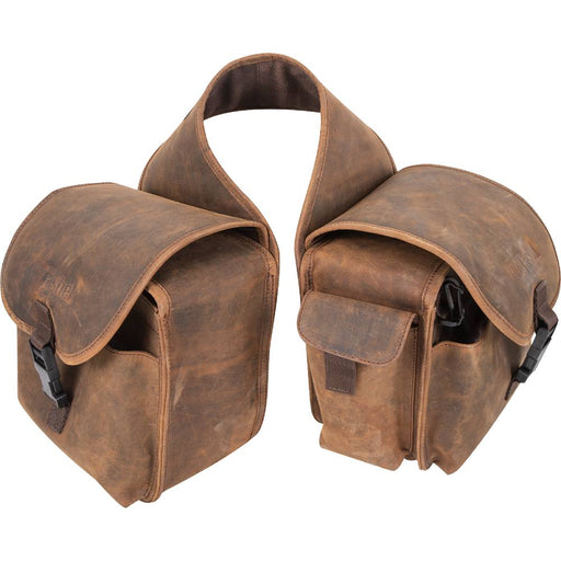 Cashel Medium Leather Rear Saddle Bag Tack - Saddle Accessories Cashel