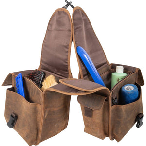 Cashel Medium Leather Rear Saddle Bag