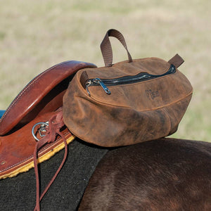 Cashel Leather Cantle Bag Tack - Saddle Accessories Cashel