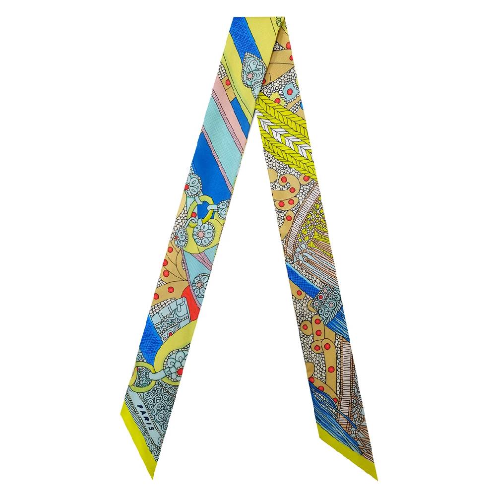 Geo Pattern Scarf - Green ACCESSORIES - Additional Accessories - Wild Rags & Scarves Fashion City