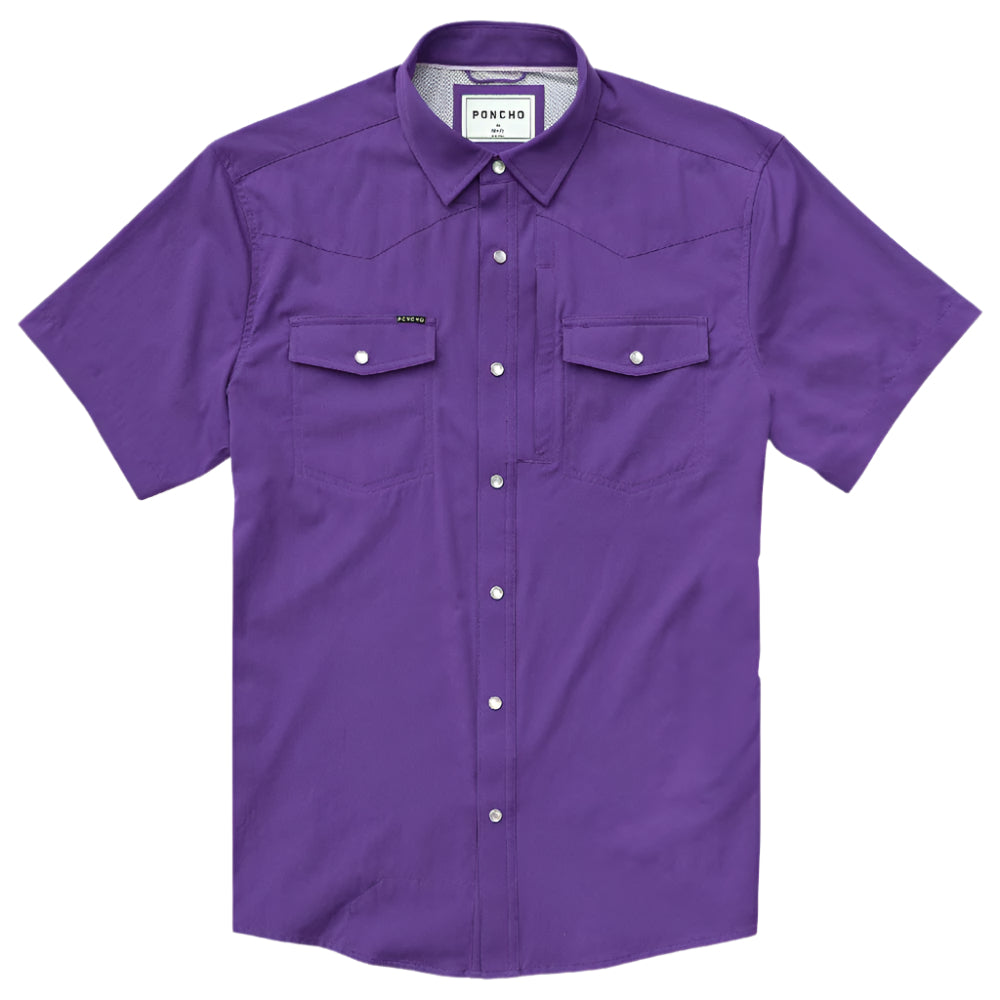 Poncho The Billy Bob Western Shirt MEN - Clothing - Shirts - Short Sleeve Poncho Outdoors