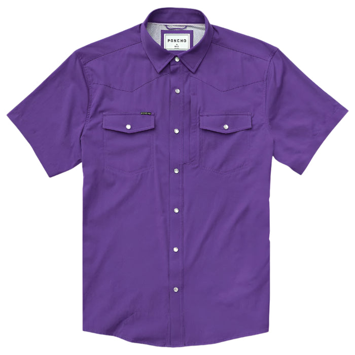 Poncho The Billy Bob Western Shirt MEN - Clothing - Shirts - Short Sleeve Poncho Outdoors