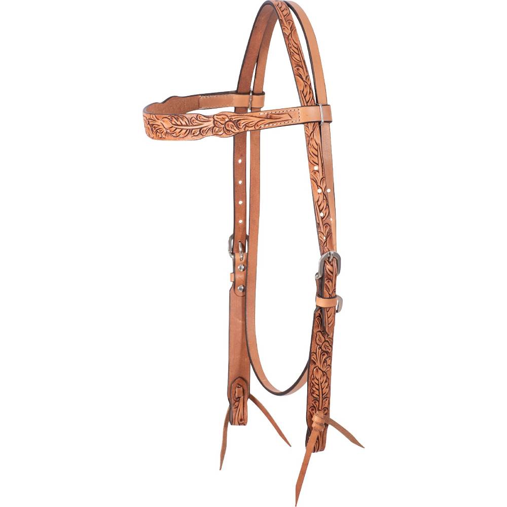 Cashel Antique Leaf Browband Headstall Tack - Headstalls Cashel