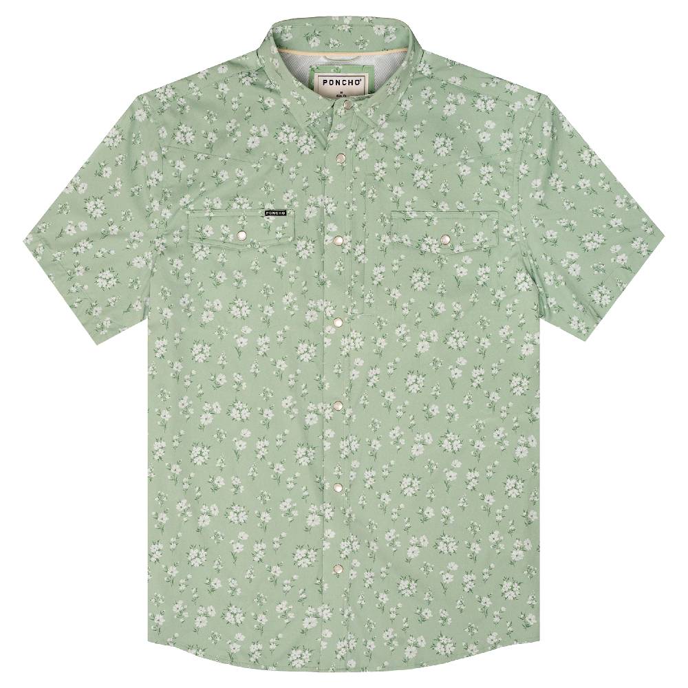 SS Western Bat Masterson MEN - Clothing - Shirts - Short Sleeve Poncho Outdoors