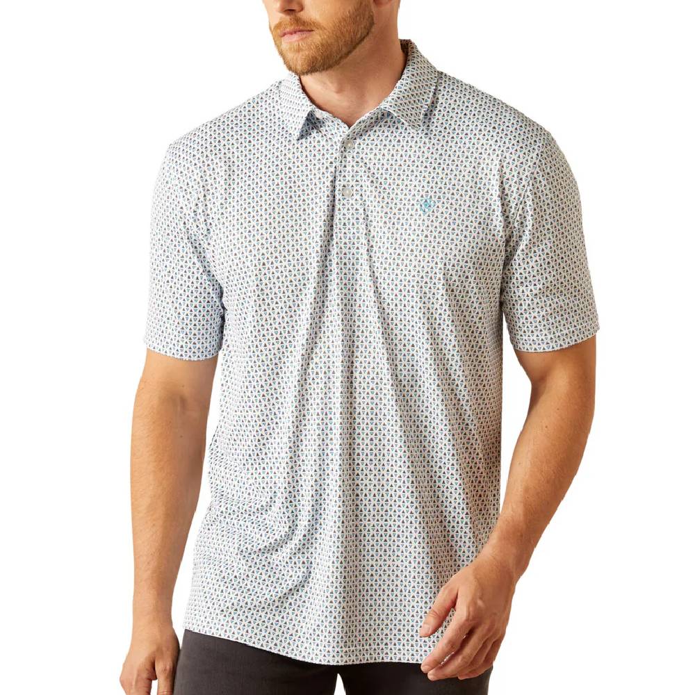 Ariat Men's Printed Polo Shirt MEN - Clothing - Shirts - Short Sleeve Ariat Clothing