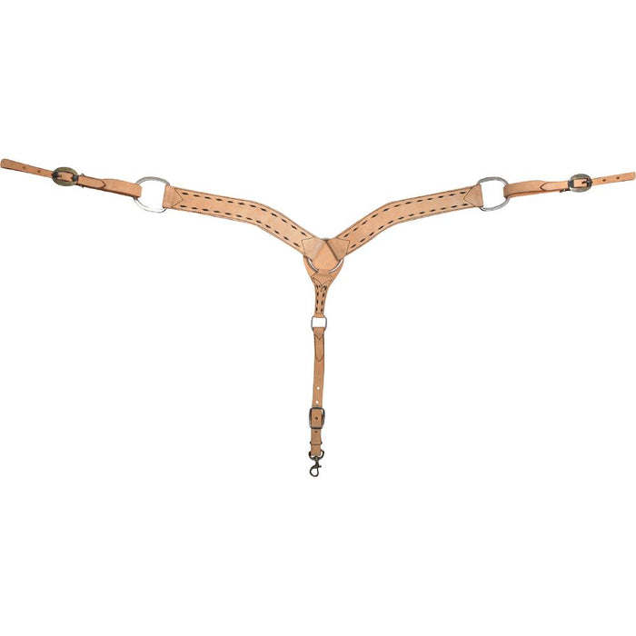 Cashel 2" Buckstitched Breast Collar Tack - Breast Collars Cashel