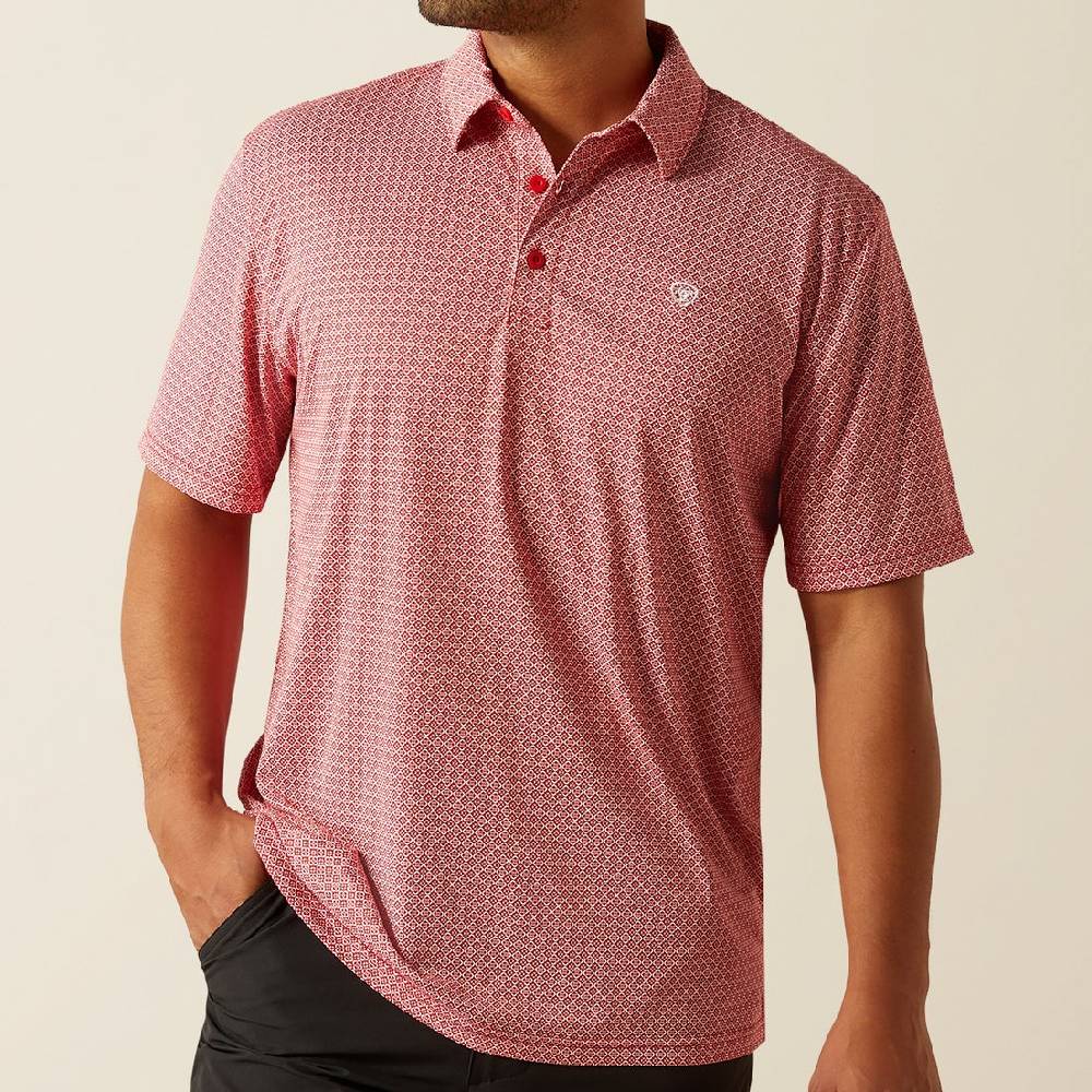 Ariat Men's Tek Polo Shirt MEN - Clothing - Shirts - Short Sleeve Ariat Clothing