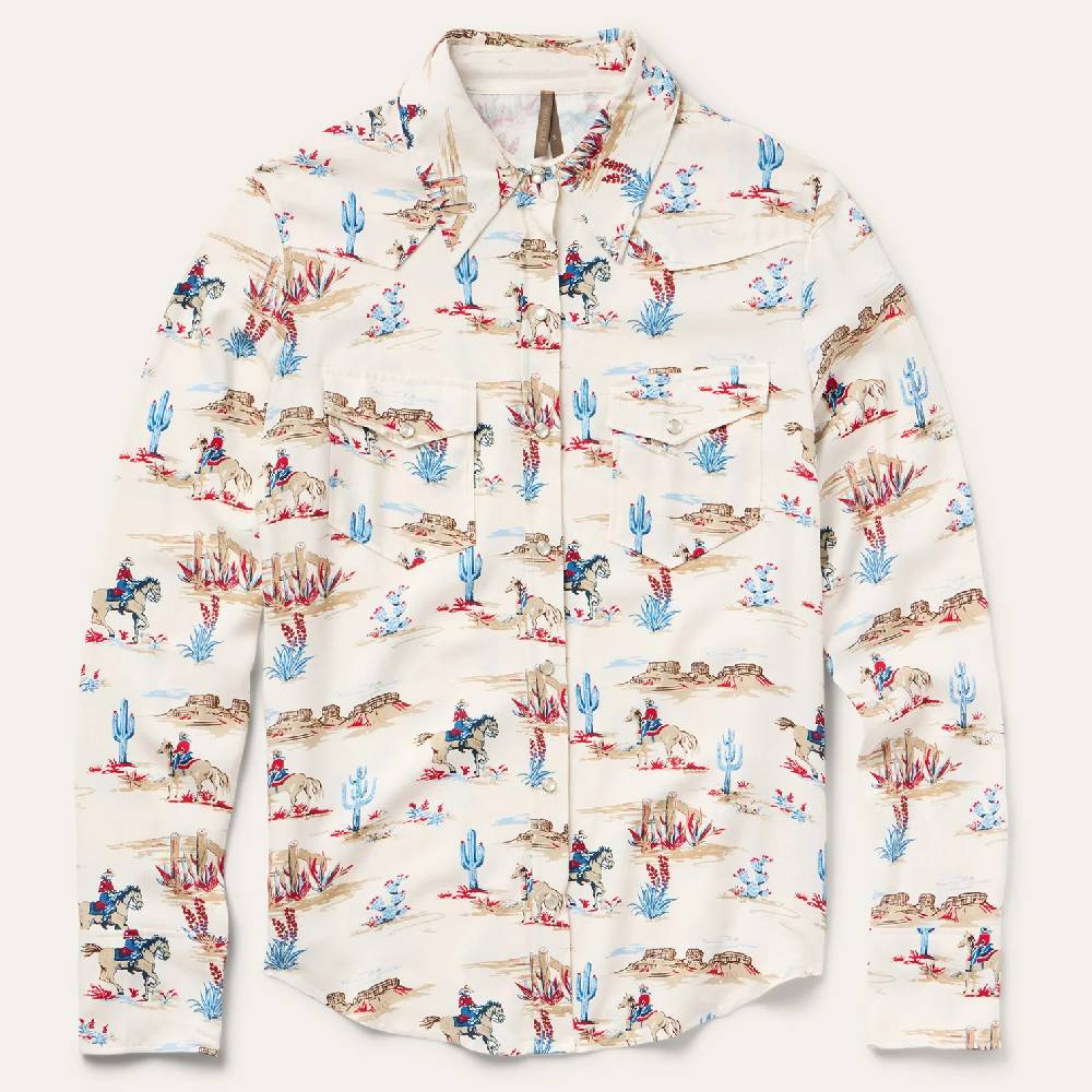 Stetson Women's Desert Trail Western Shirt WOMEN - Clothing - Tops - Long Sleeved Stetson