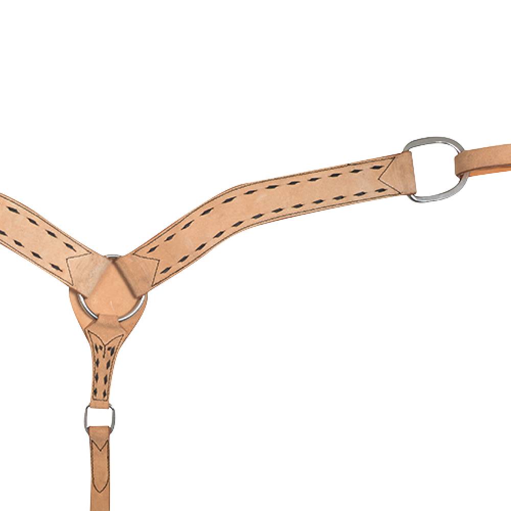 Cashel 2" Buckstitched Breast Collar
