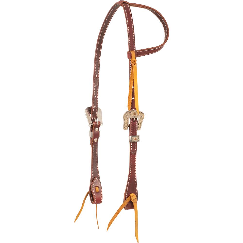 Cashel Floral Buckle One Ear Headstall