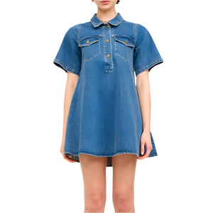 Paloma Denim Dress WOMEN - Clothing - Dresses Sofie the Label
