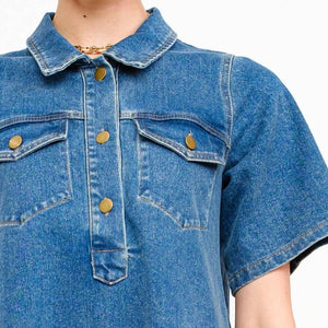 Paloma Denim Dress WOMEN - Clothing - Dresses Sofie the Label