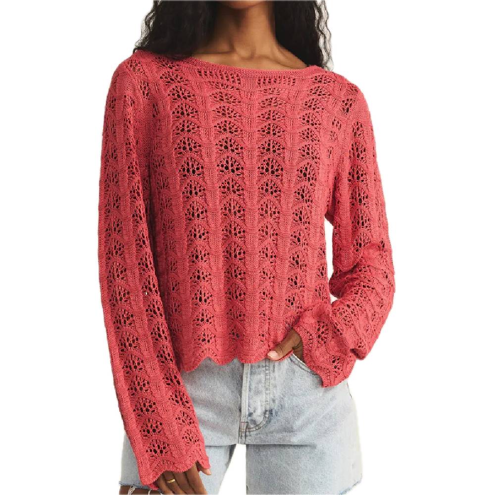 Azura Crochet Sweater Top WOMEN - Clothing - Sweaters & Cardigans Z Supply