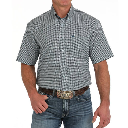 Cinch Men's Arenaflex Geo Print Button Down Shirt MEN - Clothing - Shirts - Short Sleeve Cinch