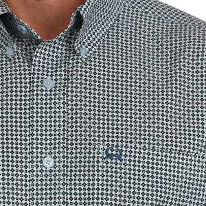 Cinch Men's Arenaflex Geo Print Button Down Shirt MEN - Clothing - Shirts - Short Sleeve Cinch