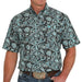 Cinch Men's Paisley Button Down Shirt MEN - Clothing - Shirts - Short Sleeve Cinch
