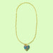 Paperclip Chain Heart Pendant - Colorful Confetti WOMEN - Accessories - Jewelry - Necklaces Taylor Elliott Designs