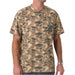 Burlebo Pintail Camo Tee w/Jumping Trout Pocket MEN - Clothing - T-Shirts & Tanks Burlebo
