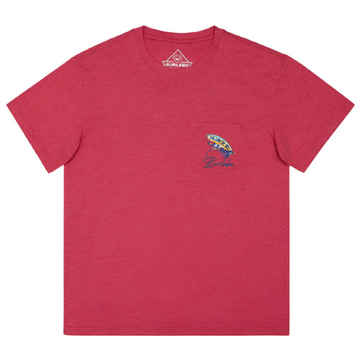 Burlebo Big Fly Tee - Heather Crimson MEN - Clothing - T-Shirts & Tanks Burlebo