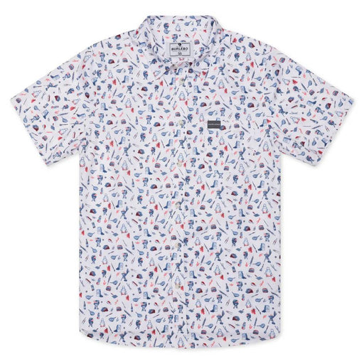 Burlebo Performance Button Up Shirt - Grillmaster MEN - Clothing - Shirts - Short Sleeve Burlebo