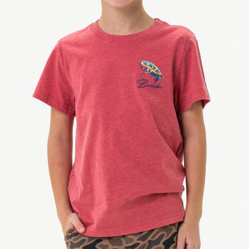 Burlebo Boy's Big Fly Tee - Heather Crimson KIDS - Boys - Clothing - T-Shirts & Tank Tops Burlebo