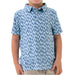 Burlebo Boy's Performance Polo Shirt - Bluebonnets KIDS - Boys - Clothing - Shirts - Short Sleeve Shirts Burlebo