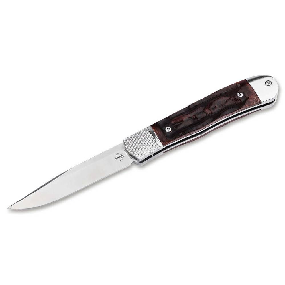 Boker Hidden Release Appaloosa Bone Trapper